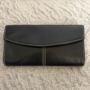 Jeun Bang Black Leather Wallet